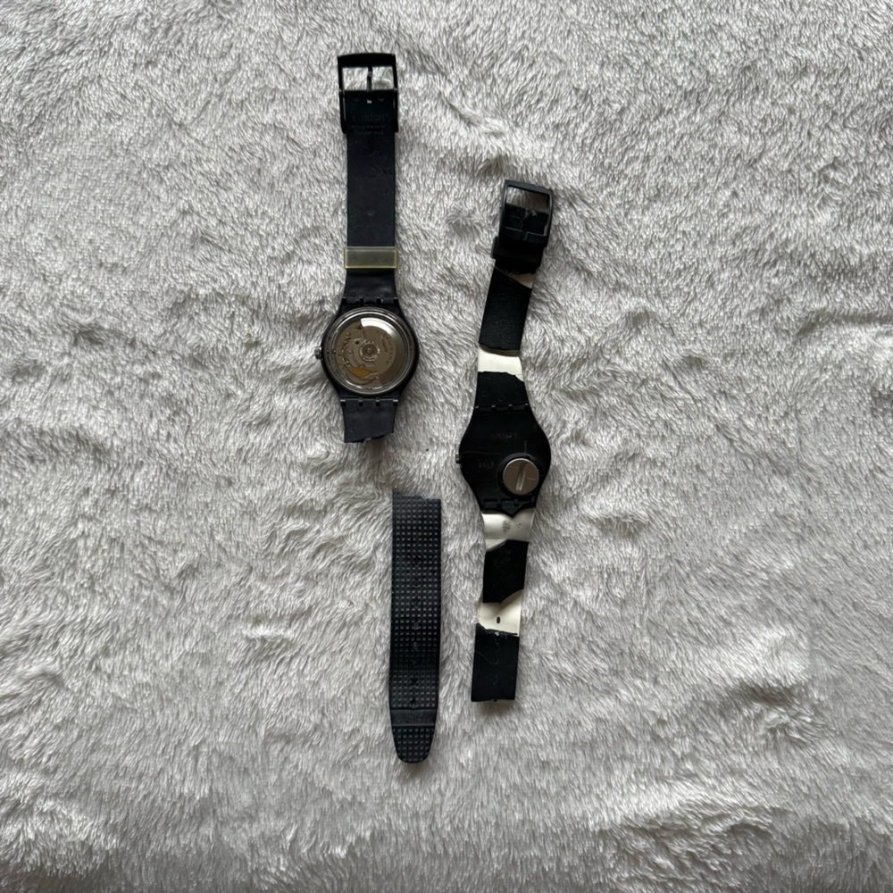 Two Vintage Swatch Watches For Repair - Picture 3 of 8